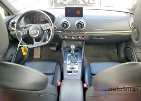 2017 Audi A3 E-Tron Premium Plus z USA, uszkodzony, nr VIN WAUTPBFF6HA140248